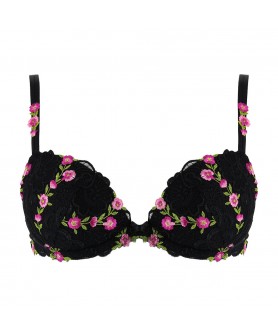 Soutien-gorge push-up LISE CHARMEL DANSE DES LIANES DANSE NOIR