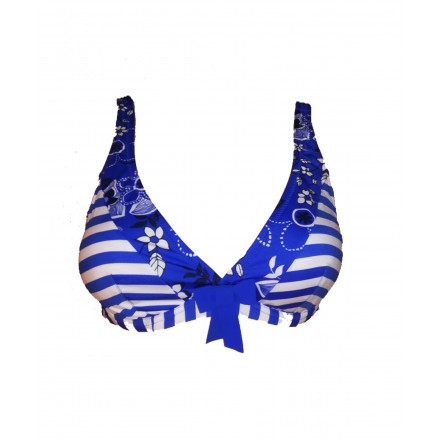 Haut de maillot de bain armature triangle ANTIGEL DE LISE CHARMEL LA MISS MATELOT