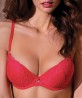 Soutien-gorge coque ANTINEA DE LISE CHARMEL TENDRE CAPTURE ROUGE