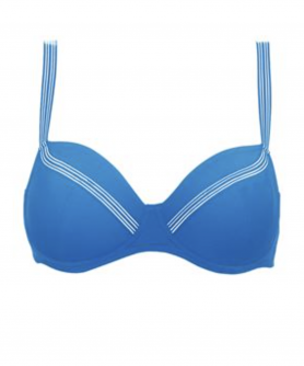 Haut de maillot de bain armatures bonnet profond SIMONE PERELE TANGO BLEU