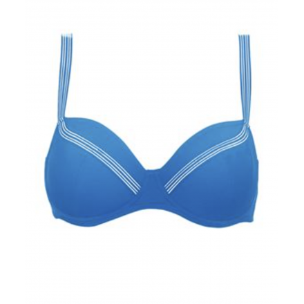 Haut de maillot de bain armatures bonnet profond SIMONE PERELE TANGO BLEU