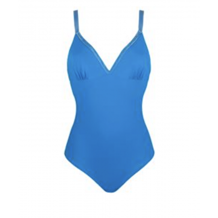 Maillot de bain une pièce souple avec armatures SIMONE PERELE TANGO BLEU ROYAL