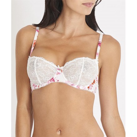 Soutien-gorge corbeille AUBADE CHARME D'EDEN CLAIR DE ROSE