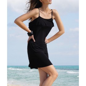 Robe de plage ANTIGEL DE LISE CHARMEL LA PRETE A LIKER NOIR