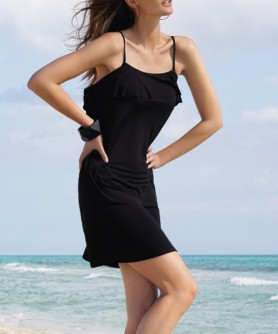 Robe de plage ANTIGEL DE LISE CHARMEL LA PRETE A LIKER NOIR