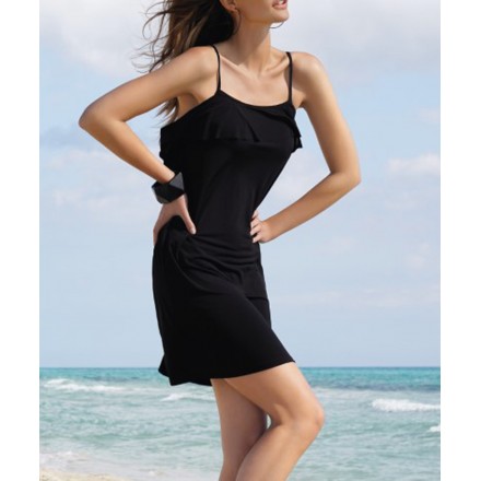 Robe de plage ANTIGEL DE LISE CHARMEL LA PRETE A LIKER NOIR