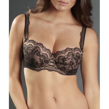 Soutien-gorge corbeille confort AUBADE SOLEIL NOCTURNE NOIR