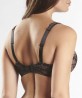 Soutien-gorge corbeille confort AUBADE SOLEIL NOCTURNE NOIR