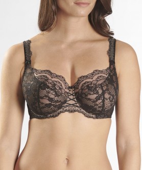 Soutien-gorge emboîtant confort AUBADE SOLEIL NOCTURNE NOIR