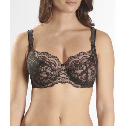 Soutien-gorge emboîtant confort AUBADE SOLEIL NOCTURNE NOIR