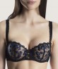 Soutien-gorge corbeille AUBADE POESIE D'ORIENT NUIT BLEUE