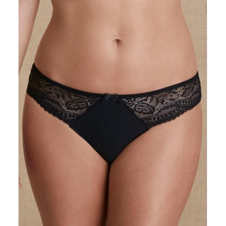 Slip coton SIMONE PERELE EDEN NOIR