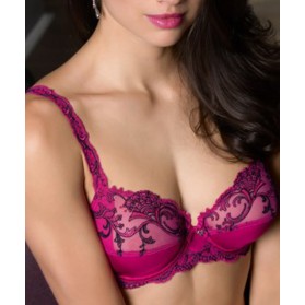 Soutien-gorge avec armatures LISE CHARMEL SPLENDEUR SOIE SPLENDEUR FUSHIA