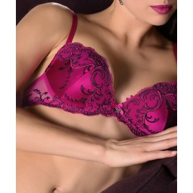 Soutien-gorge coque LISE CHARMEL SPLENDEUR SOIE SPLENDEUR FUSHIA