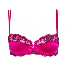 Soutien-gorge corbeille LISE CHARMEL SPLENDEUR SOIE SPLENDEUR FUSHIA