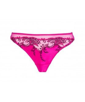 Tanga LISE CHARMEL SPLENDEUR SOIE SPLENDEUR FUSHIA