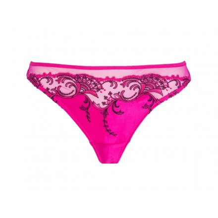 Tanga LISE CHARMEL SPLENDEUR SOIE SPLENDEUR FUSHIA