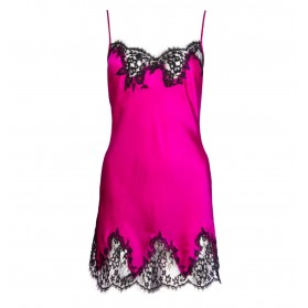 Babydoll LISE CHARMEL SPLENDEUR SOIE SPLENDEUR FUSHIA