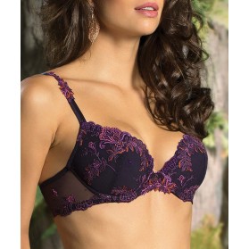 Soutien-gorge push-up LISE CHARMEL FORET LUMIERE FORET POURPRE