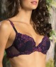 Soutien-gorge push-up LISE CHARMEL FORET LUMIERE FORET POURPRE