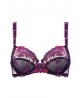 Soutien-gorge avec armatures LISE CHARMEL FORET LUMIERE FORET POURPRE