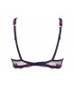 Soutien-gorge avec armatures LISE CHARMEL FORET LUMIERE FORET POURPRE