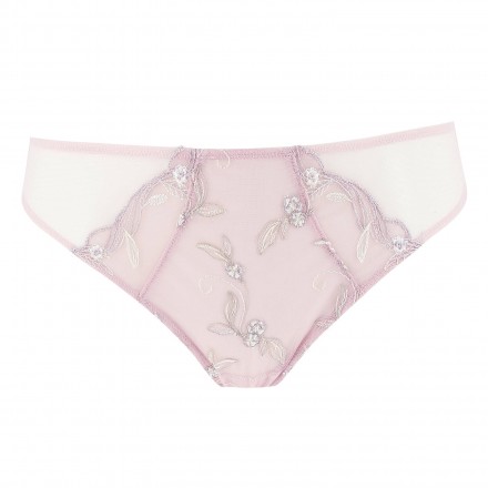 Slip fantaisie LISE CHARMEL FRISSON VEGETAL VEGETAL ROSE