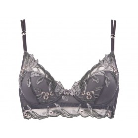 Soutien-gorge triangle avec armatures LISE CHARMEL FRISSON VEGETAL VEGETAL GRIS