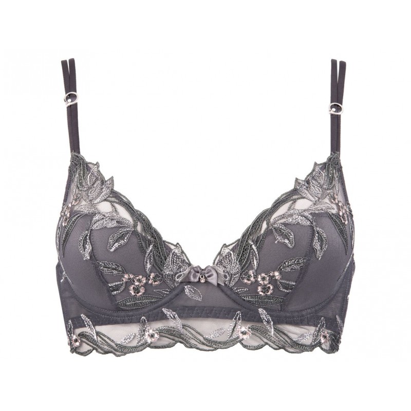 soutien gorge gris