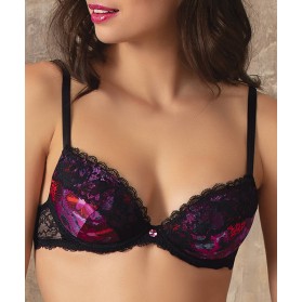 Soutien-gorge coque LISE CHARMEL SOIR EN SOIE SOIR IRIS