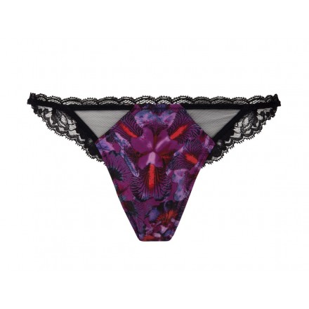 Slip sexy LISE CHARMEL SOIR EN SOIE SOIR IRIS