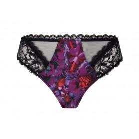 Slip fantaisie LISE CHARMEL SOIR EN SOIE SOIR IRIS