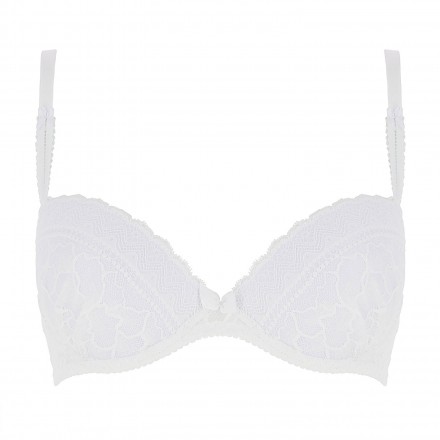 Soutien-gorge coque ANTINEA DE LISE CHARMEL PRESENCE DENTELLE BLANC