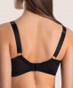 Soutien-gorge corbeille confort AUBADE BAISERS CHARNELS NOIR CACHEMIRE