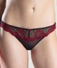 Slip mini-coeur AUBADE PASSION NOCTURNE NOIR VOLUPTE