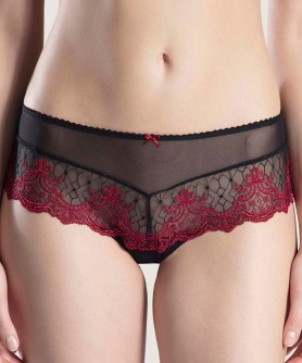 Shorty AUBADE PASSION NOCTURNE NOIR VOLUPTE