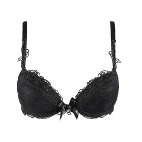 Soutien-gorge push-up LISE CHARMEL SOIR DE VENISE NOIR DIAMANT