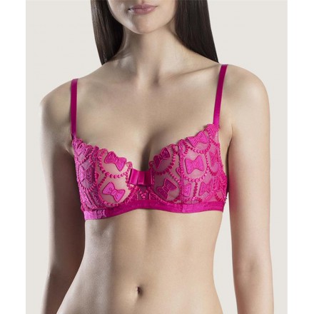 Soutien-gorge corbeille coque AUBADE THE BOW COLLECTION VIKTOR&ROLF BONBON