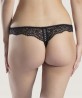 Tanga AUBADE COURBES DIVINES CHARME NOIR