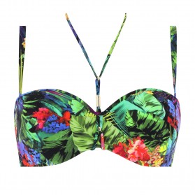 Haut de maillot de bain bandeau coque LISE CHARMEL SUBLIME AMAZONE