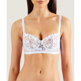 Soutien-gorge corbeille AUBADE THE BOW COLLECTION VIKTOR&ROLF BLANC