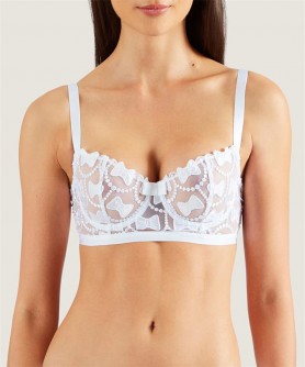 Soutien-gorge corbeille AUBADE THE BOW COLLECTION VIKTOR&ROLF BLANC