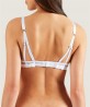 Soutien-gorge triangle push-up avec armatures AUBADE THE BOW COLLECTION VIKTOR&ROLF BLANC