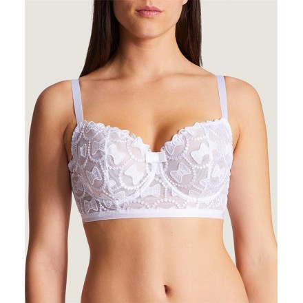 Soutien-gorge corbeille confort AUBADE THE BOW COLLECTION VIKTOR&ROLF BLANC