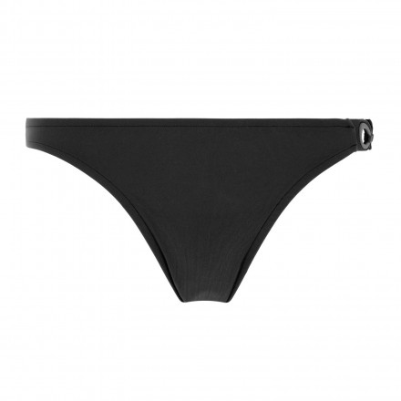 Slip de bain taille basse LISE CHARMEL JEUX D'ANNEAUX NOIR