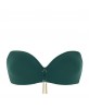 Haut de maillot de bain bandeau coque LISE CHARMEL PONPOMS ARTY ARTY VERT