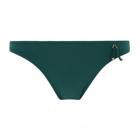 Slip de bain taille basse LISE CHARMEL PONPOMS ARTY ARTY VERT