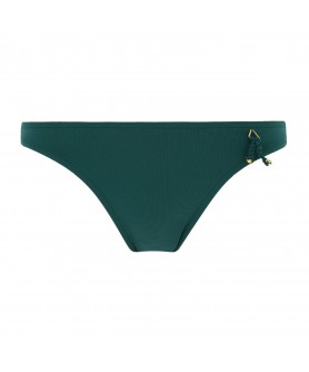 Slip de bain taille basse LISE CHARMEL PONPOMS ARTY ARTY VERT