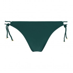 Slip de bain bikini LISE CHARMEL PONPOMS ARTY ARTY VERT