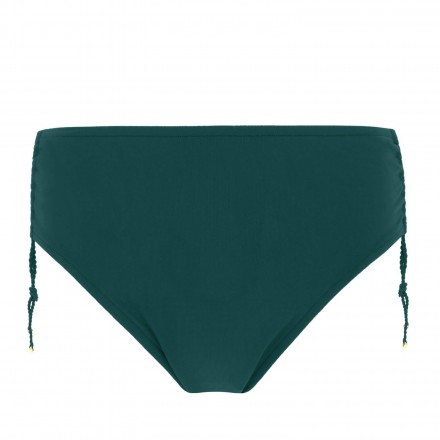 Slip de bain coulisses LISE CHARMEL PONPOMS ARTY ARTY VERT